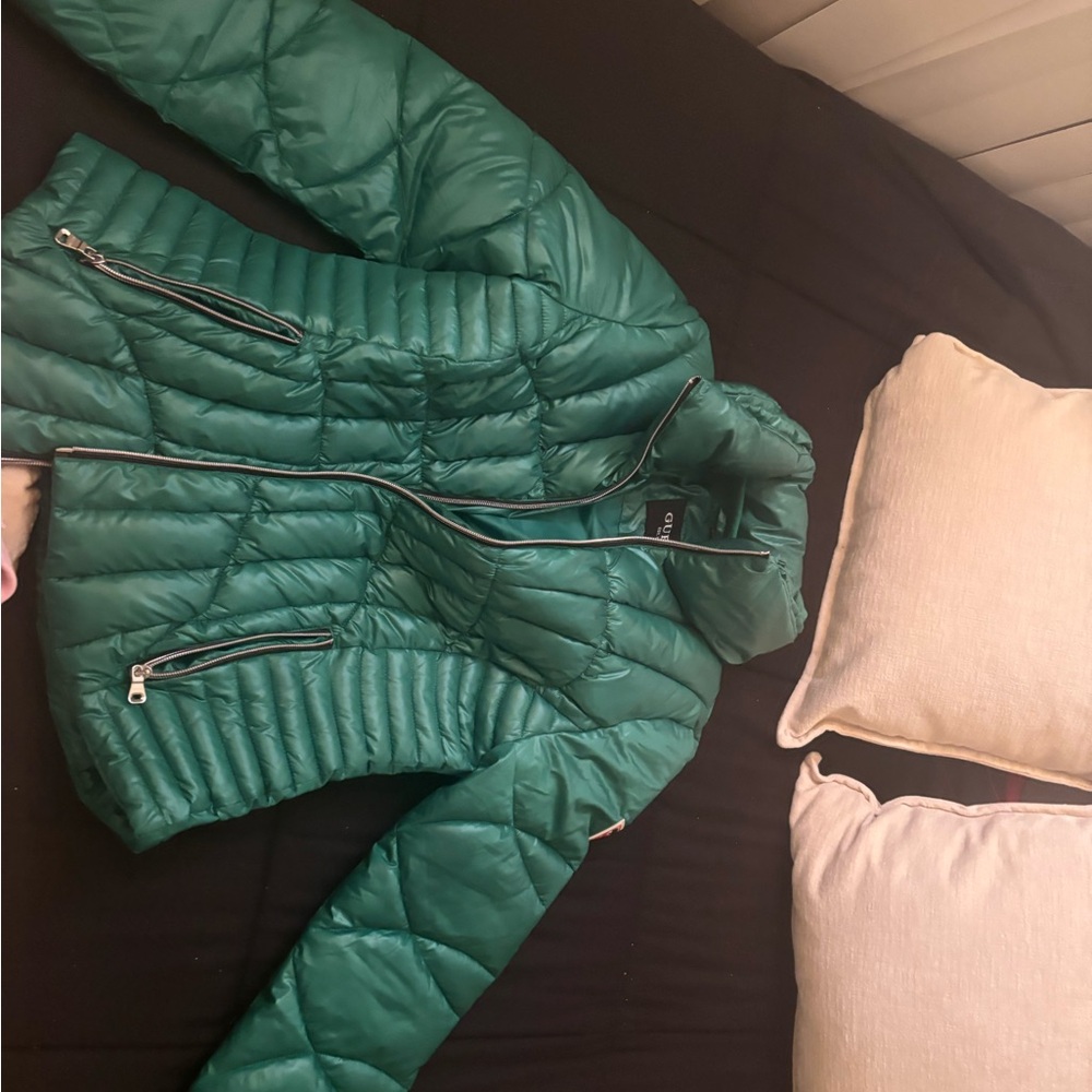 Guess Green Puffer Jacket